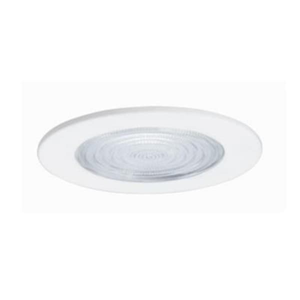 Gorgeousglow Line Voltage Shower Trim with Fresnel Lens Trim, White GO2594051 - main